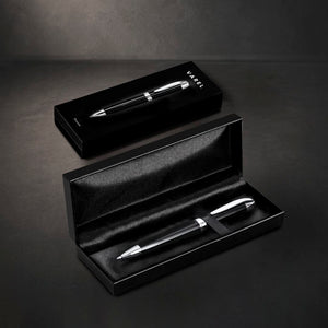 Penna a Sfera Varel nero - personalizzabile con logo