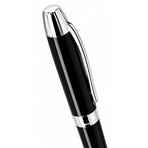 Penna a Sfera Varel nero - personalizzabile con logo