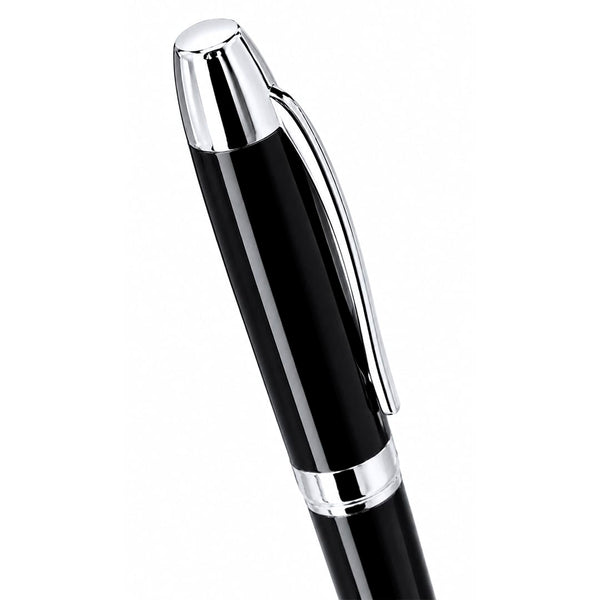 Penna a Sfera Varel nero - personalizzabile con logo