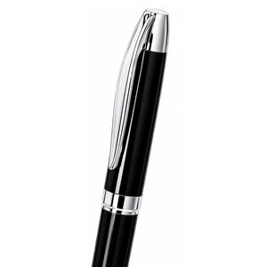 Penna a Sfera Varel nero - personalizzabile con logo