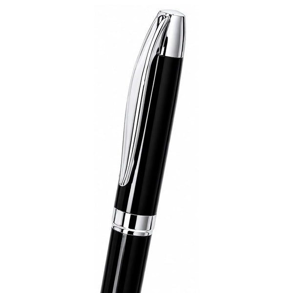 Penna a Sfera Varel nero - personalizzabile con logo
