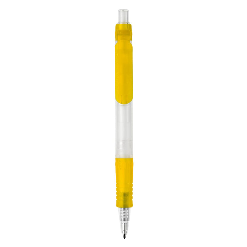 Penna a sfera Vegetal Pen Clear trasparente - personalizzabile con logo