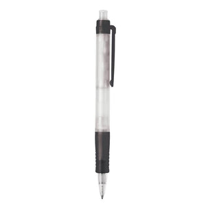 Penna a sfera Vegetal Pen Clear trasparente - personalizzabile con logo