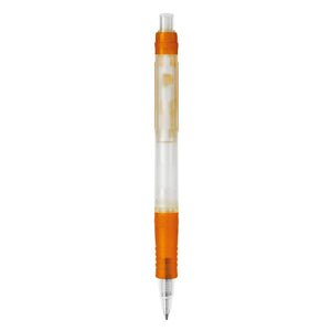 Penna a sfera Vegetal Pen Clear trasparente - personalizzabile con logo