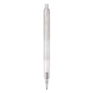 Penna a sfera Vegetal Pen Clear trasparente - personalizzabile con logo