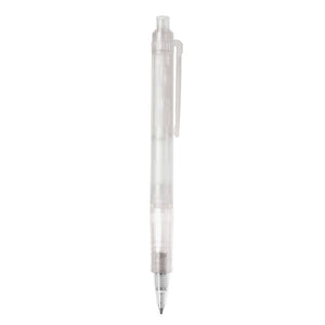 Penna a sfera Vegetal Pen Clear trasparente - personalizzabile con logo