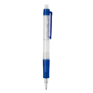 Penna a sfera Vegetal Pen Clear trasparente - personalizzabile con logo