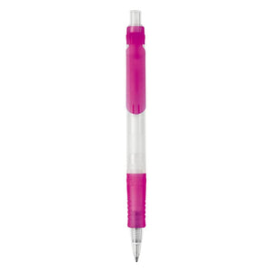 Penna a sfera Vegetal Pen Clear trasparente - personalizzabile con logo