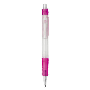 Penna a sfera Vegetal Pen Clear trasparente - personalizzabile con logo