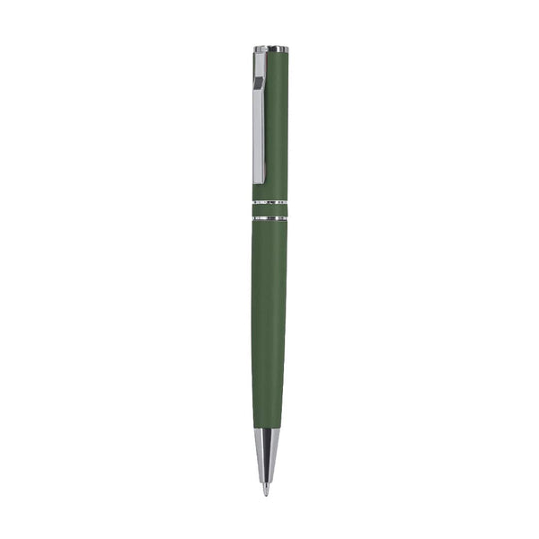 Penna a Sfera Yaros verde escuro - personalizzabile con logo