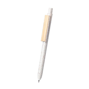 Penna a Sfera Yusin natural - personalizzabile con logo
