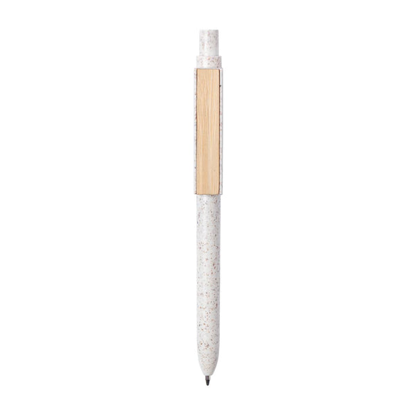 Penna a Sfera Yusin natural - personalizzabile con logo