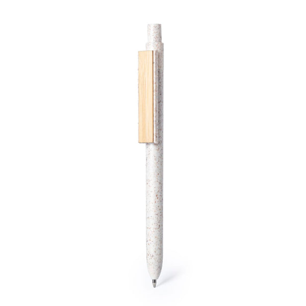 Penna a Sfera Yusin natural - personalizzabile con logo