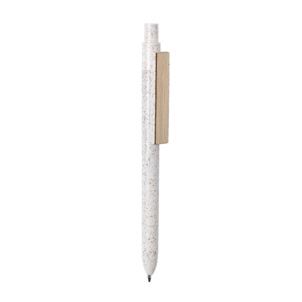 Penna a Sfera Yusin natural - personalizzabile con logo