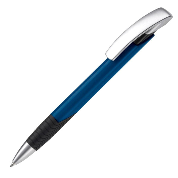 Penna a sfera Zorro Special blu navy - personalizzabile con logo