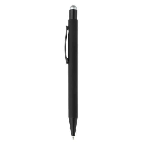 Penna a stilo gommata New York - personalizzabile con logo