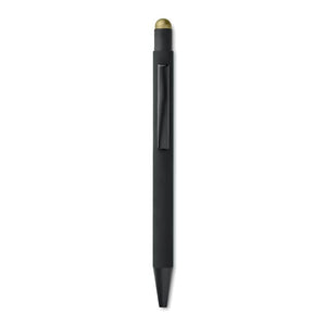 Penna a stilo touch in alluminio oro - personalizzabile con logo