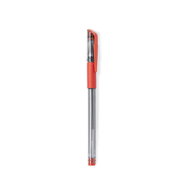 Penna al gel Ricen rosso - personalizzabile con logo
