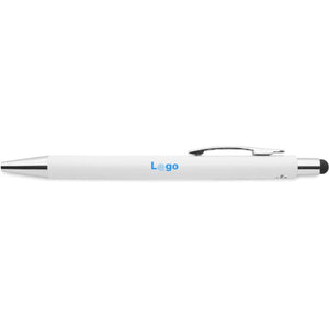 Penna antibatterica bianco - personalizzabile con logo