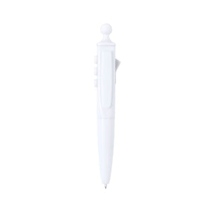 Penna Antistress Lennox bianco - personalizzabile con logo