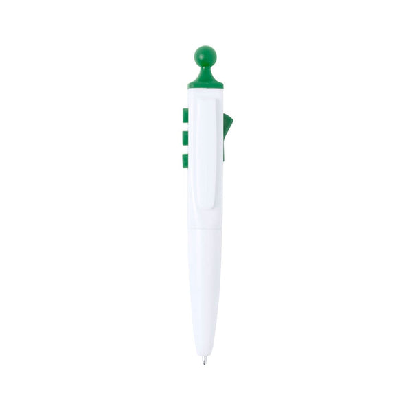 Penna Antistress Lennox verde - personalizzabile con logo