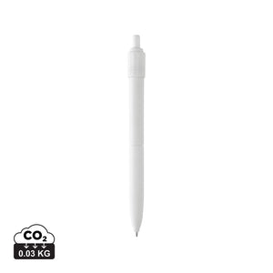 Penna antistress Quill in ABS riciclato GRS bianco - personalizzabile con logo