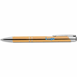 Penna automatica - personalizzabile con logo - oro