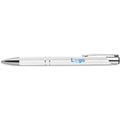 Penna automatica - personalizzabile con logo - bianco
