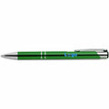 Penna automatica - personalizzabile con logo - verde