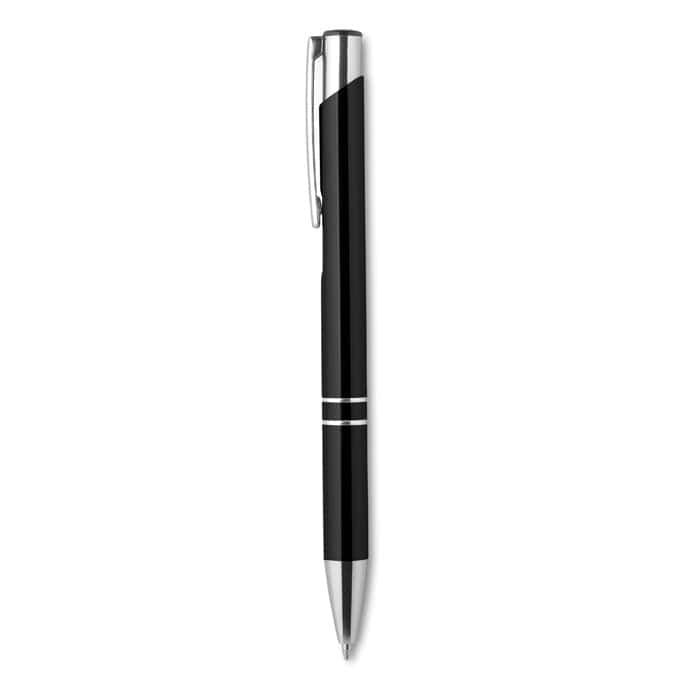 Penna automatica Nero - personalizzabile con logo