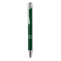 Penna automatica verde - personalizzabile con logo
