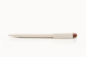 Penna biodegradabile made in Italy 500 pezzi / UV / Marrone - personalizzabile con logo
