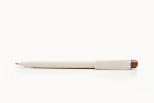 Penna biodegradabile made in Italy 500 pezzi / UV / Marrone - personalizzabile con logo
