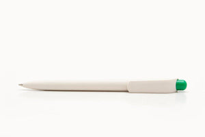 Penna biodegradabile made in Italy 500 pezzi / UV / Verde - personalizzabile con logo