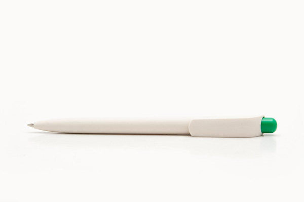 Penna biodegradabile made in Italy 500 pezzi / UV / Verde - personalizzabile con logo