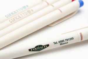 Penna biodegradabile made in Italy - personalizzabile con logo