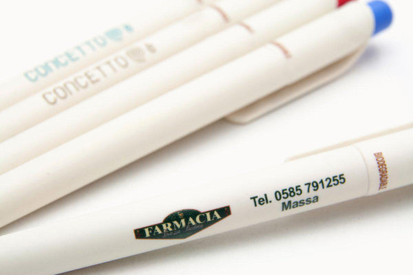 Penna biodegradabile made in Italy - personalizzabile con logo