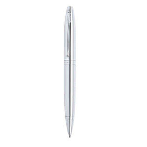 Penna Calais color argento - personalizzabile con logo