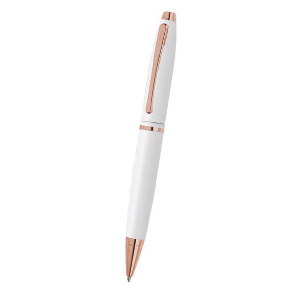 Penna Calais White bianco - personalizzabile con logo