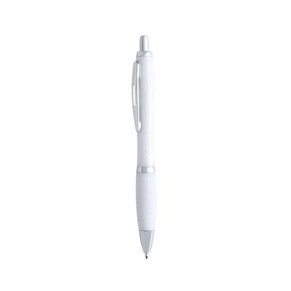 Penna Clexton bianco - personalizzabile con logo