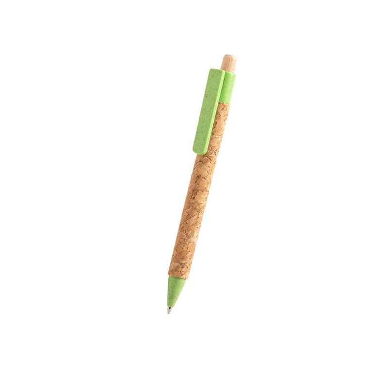 Penna Clover verde - personalizzabile con logo