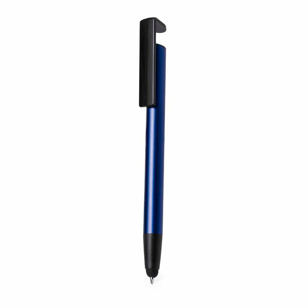 Penna con Supporto Uplex blu navy - personalizzabile con logo