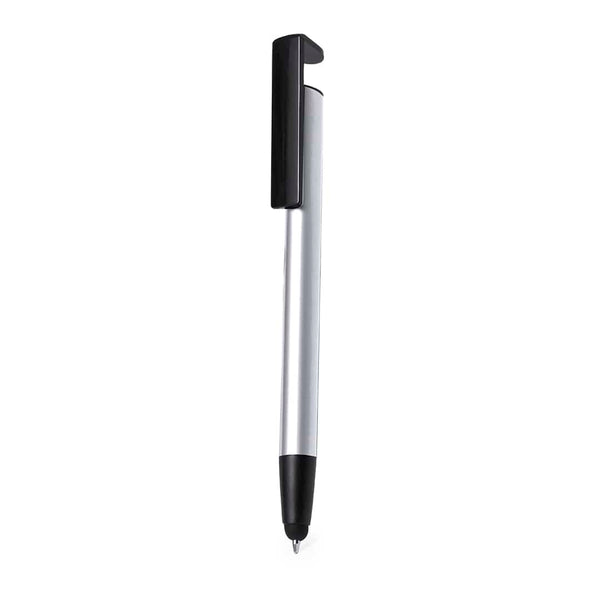 Penna con Supporto Uplex color argento - personalizzabile con logo