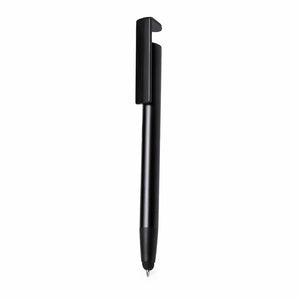 Penna con Supporto Uplex nero - personalizzabile con logo