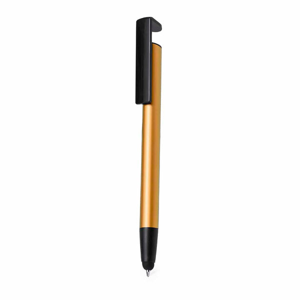 Penna con Supporto Uplex oro - personalizzabile con logo