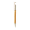 Penna con Supporto Zonta natural - personalizzabile con logo
