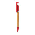 Penna con Supporto Zonta rosso - personalizzabile con logo