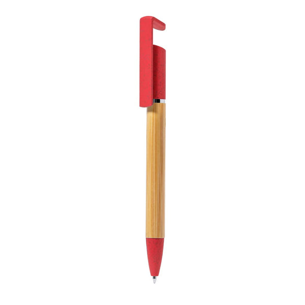 Penna con Supporto Zonta rosso - personalizzabile con logo