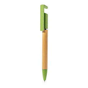 Penna con Supporto Zonta verde - personalizzabile con logo