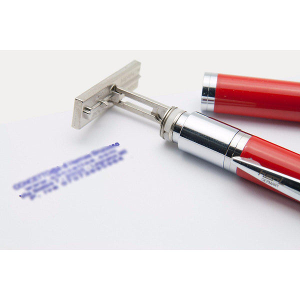 Penna con timbro incorporato e funzione touch - personalizzabile con logo